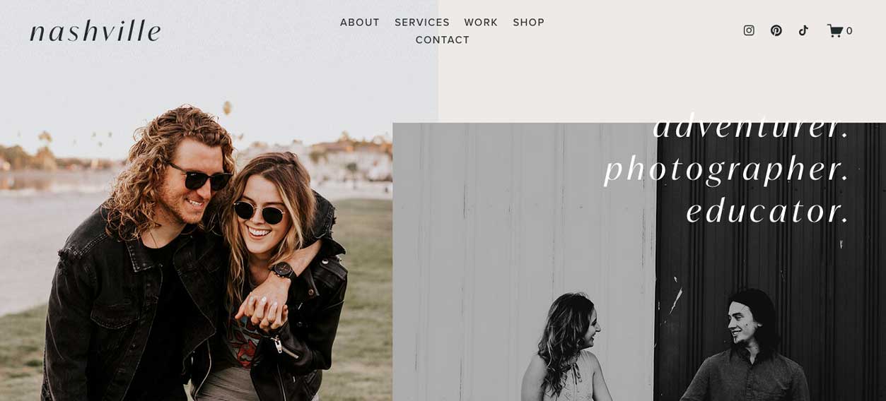 Squarespace Coaches Nashville template #6